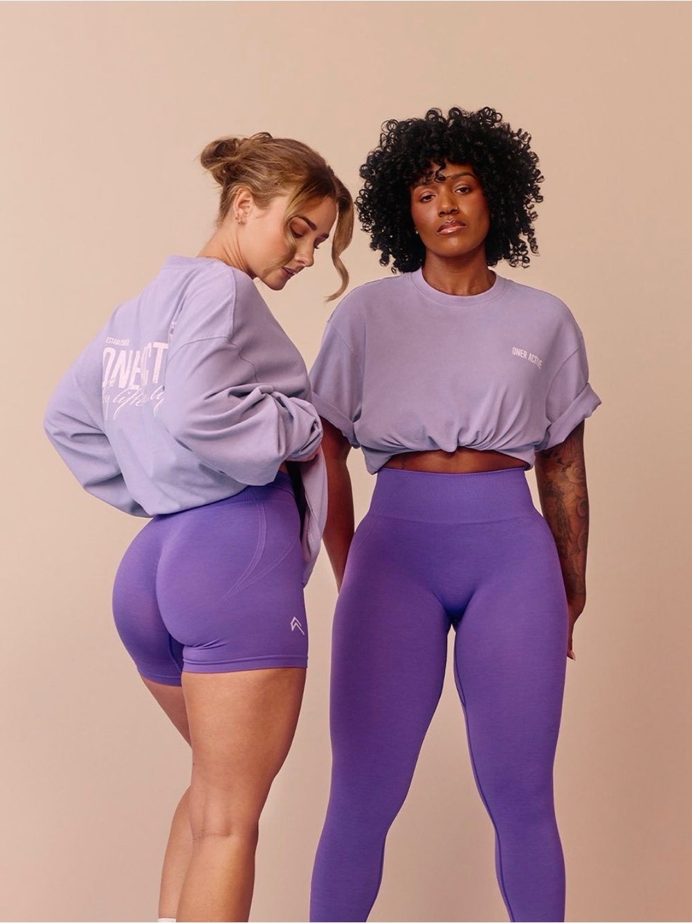 Oner Active effortless shorts, iris purple